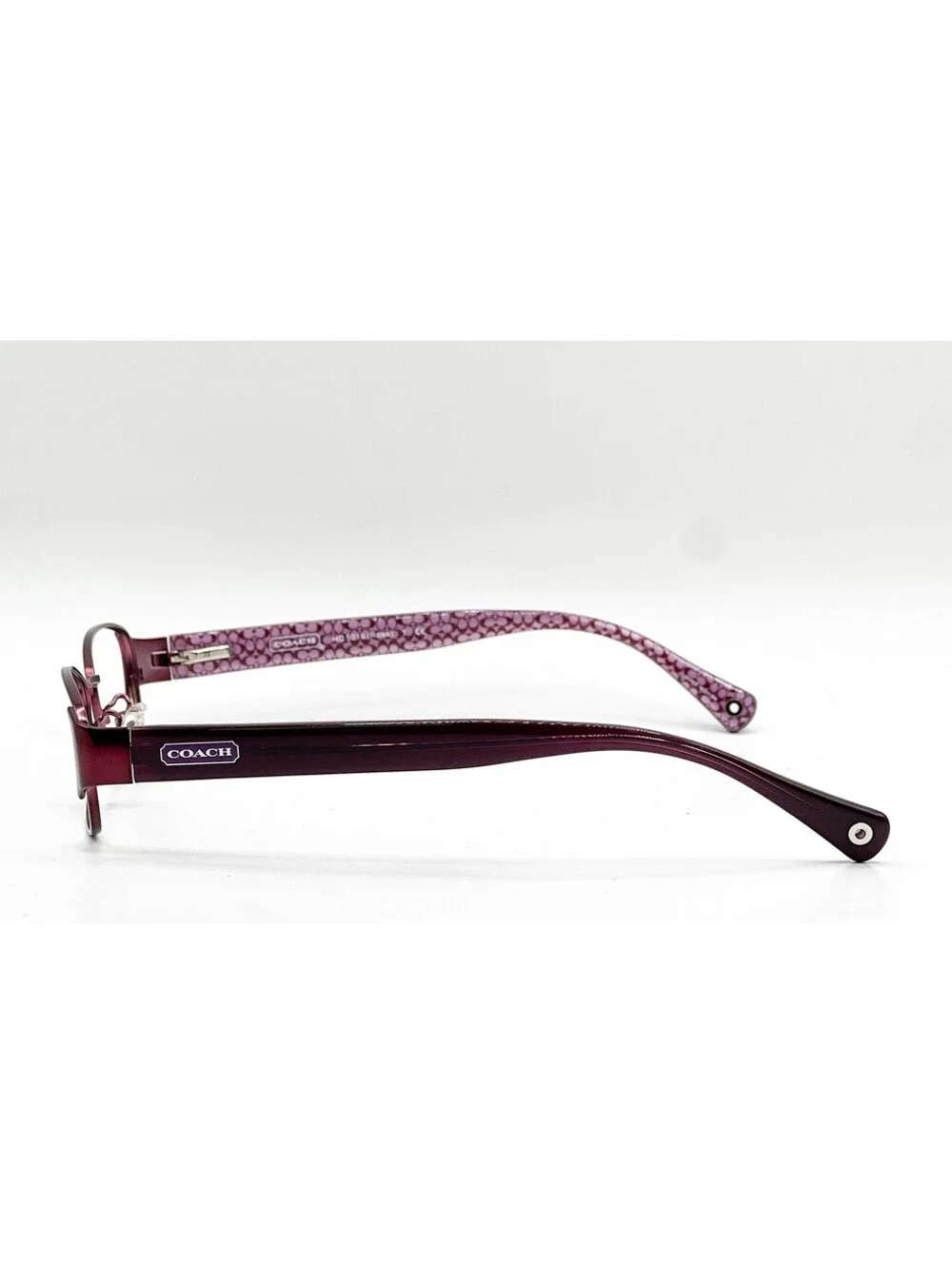Coach HC 5018 9070 Satin Purple Butterfly Authentic Eyeglass Frames 53-15